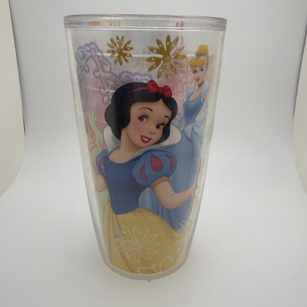 Tervis Disney Princess Tumbler 16oz Insulated Cup Snow White Cinderella Tiana